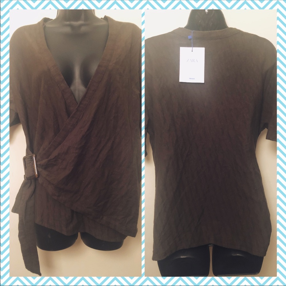 Flattering Wrap Top